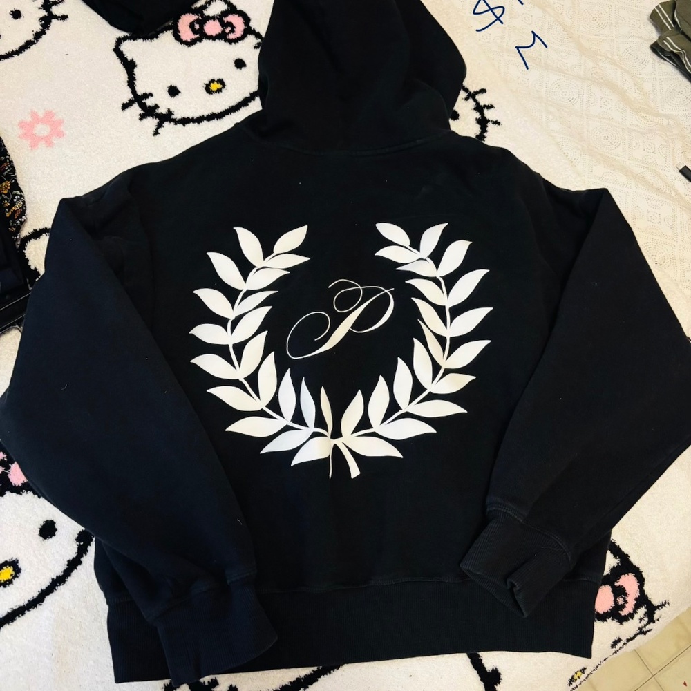 VS PINK black hoodie medium
